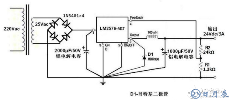 24v開關(guān)電源電路圖大全(五款模擬電路設(shè)計原理圖詳解)