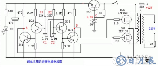 60v轉(zhuǎn)220v逆變器的電路制作(幾款逆變器電路設(shè)計原理圖)