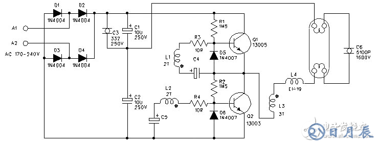40w電子鎮(zhèn)流器電路圖大全(六款模擬電路設(shè)計(jì)原理圖詳解)