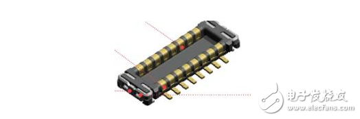 Molex新推出針對手機(jī)制造商的板對板連接器