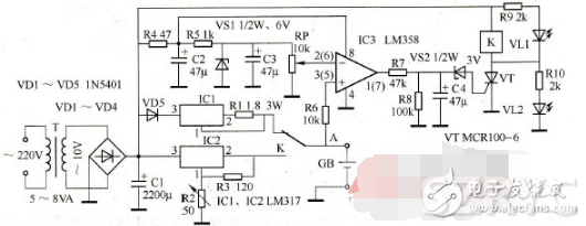 3842充電器電路圖大全(UC3842/lm324/KA3842充電器電路詳解)