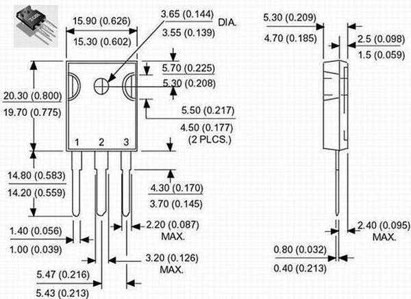 30adcbef76094b368e0c6b35adcc7cd98c109d4f TO-247和TO-3P兩種封裝的區(qū)別